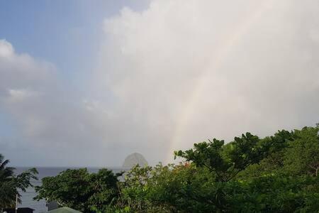 Le Chant Du Diamant Calme Vue Mer Et Plage A 50 M Le Diamant Dış mekan fotoğraf