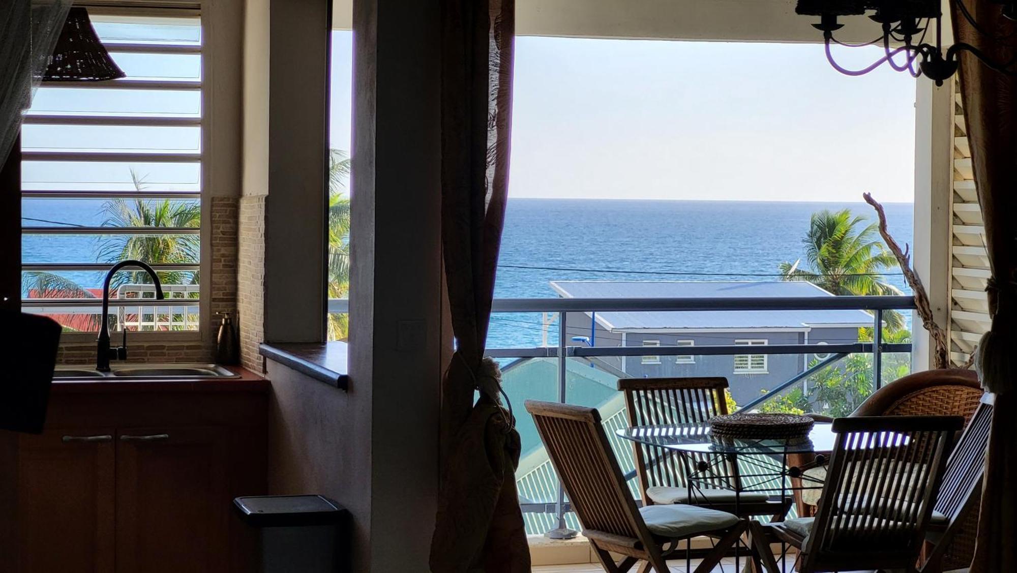 Le Chant Du Diamant Calme Vue Mer Et Plage A 50 M Le Diamant Dış mekan fotoğraf